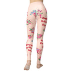 Mother's Day Bouquet Yoga Leggings