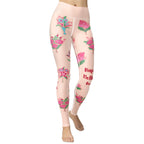 Mother's Day Bouquet Yoga Leggings