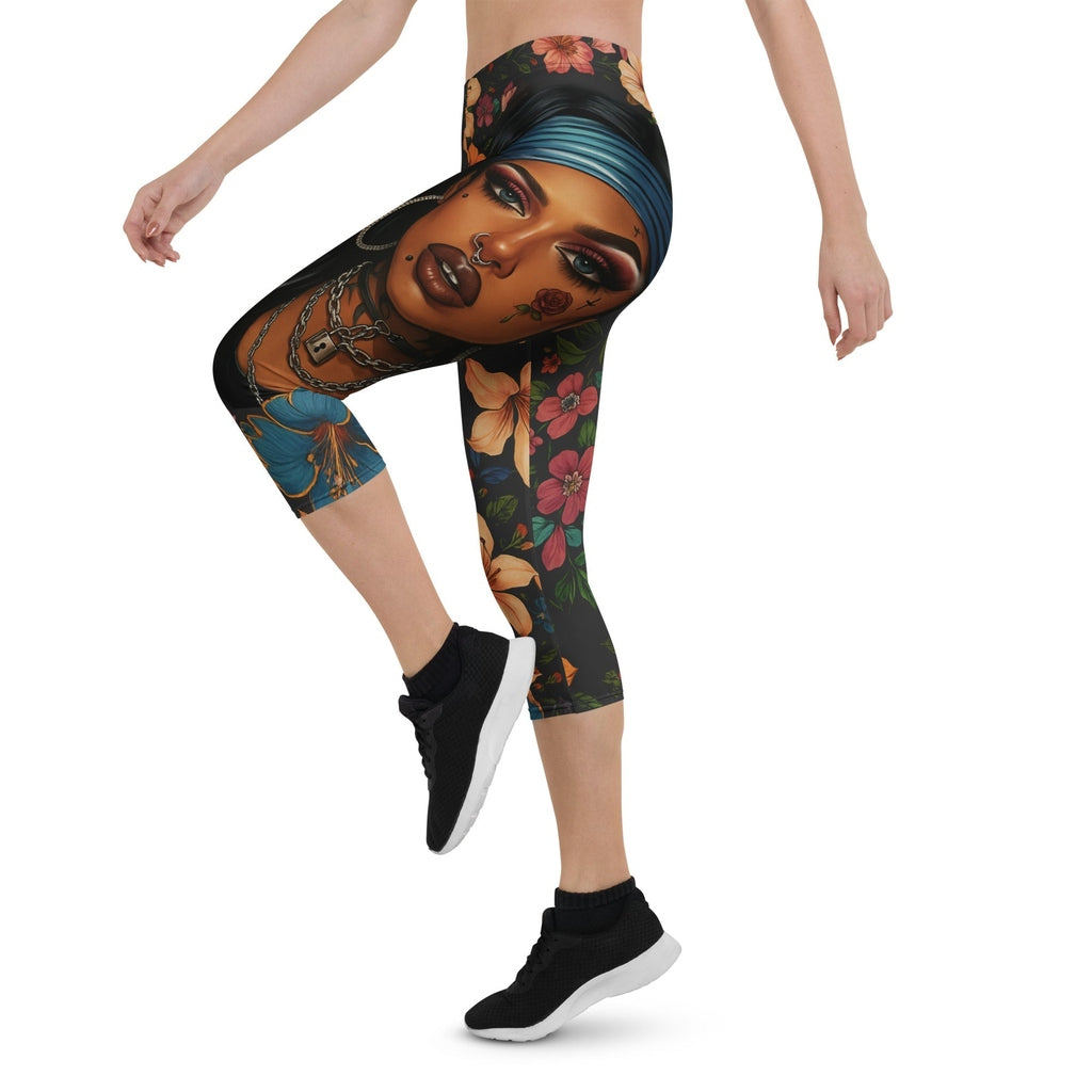 Muse in Full Bloom Capris