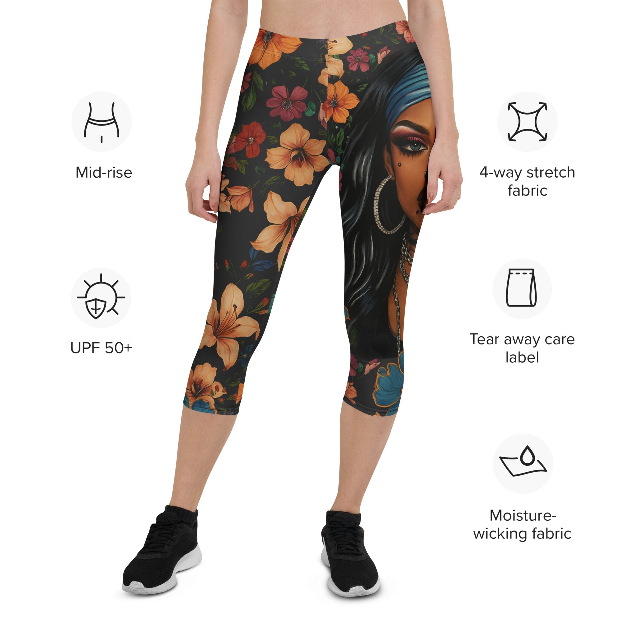 Muse in Full Bloom Capris