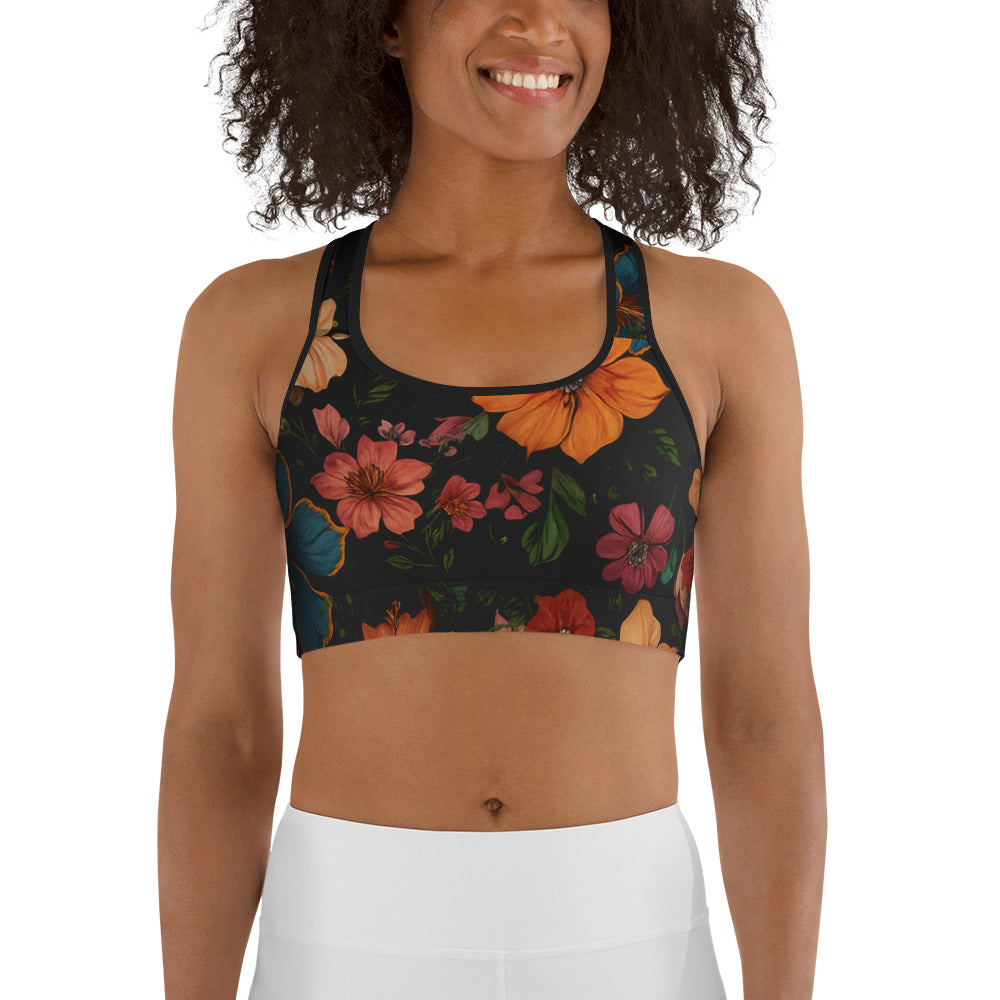 Muse in Full Bloom Sports Bra