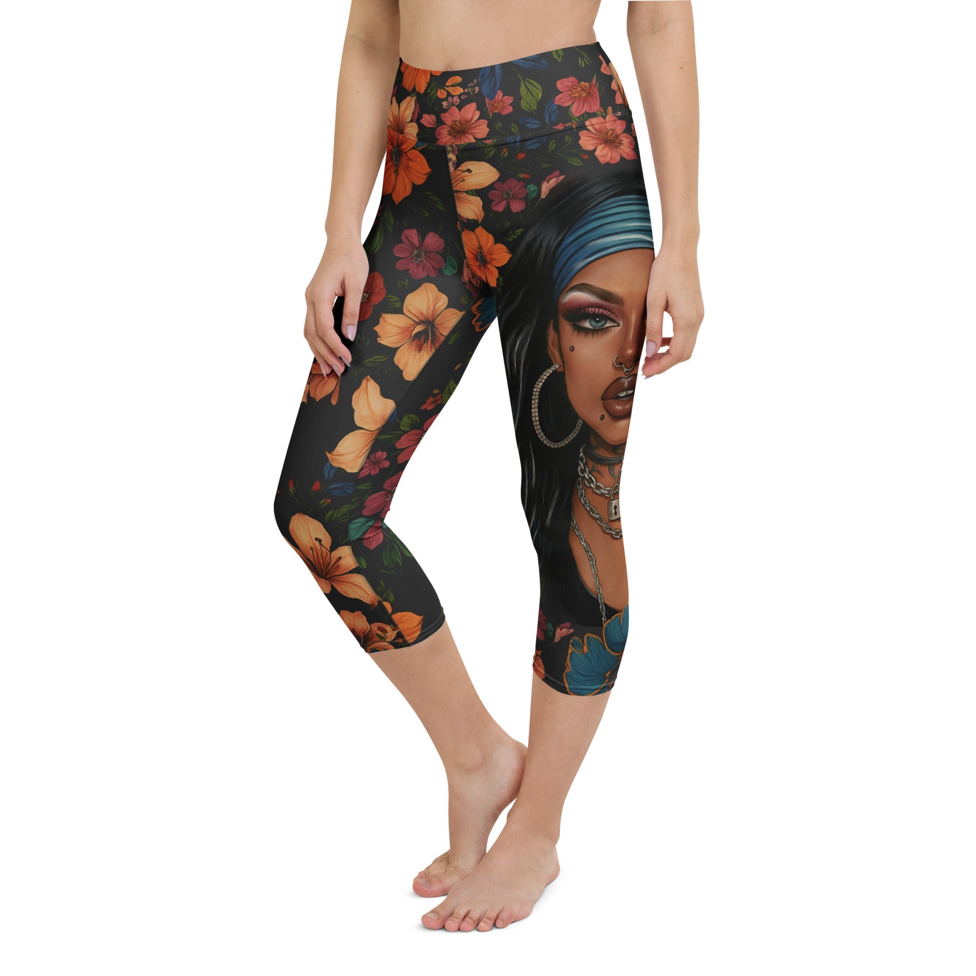 Muse in Full Bloom Yoga Capris