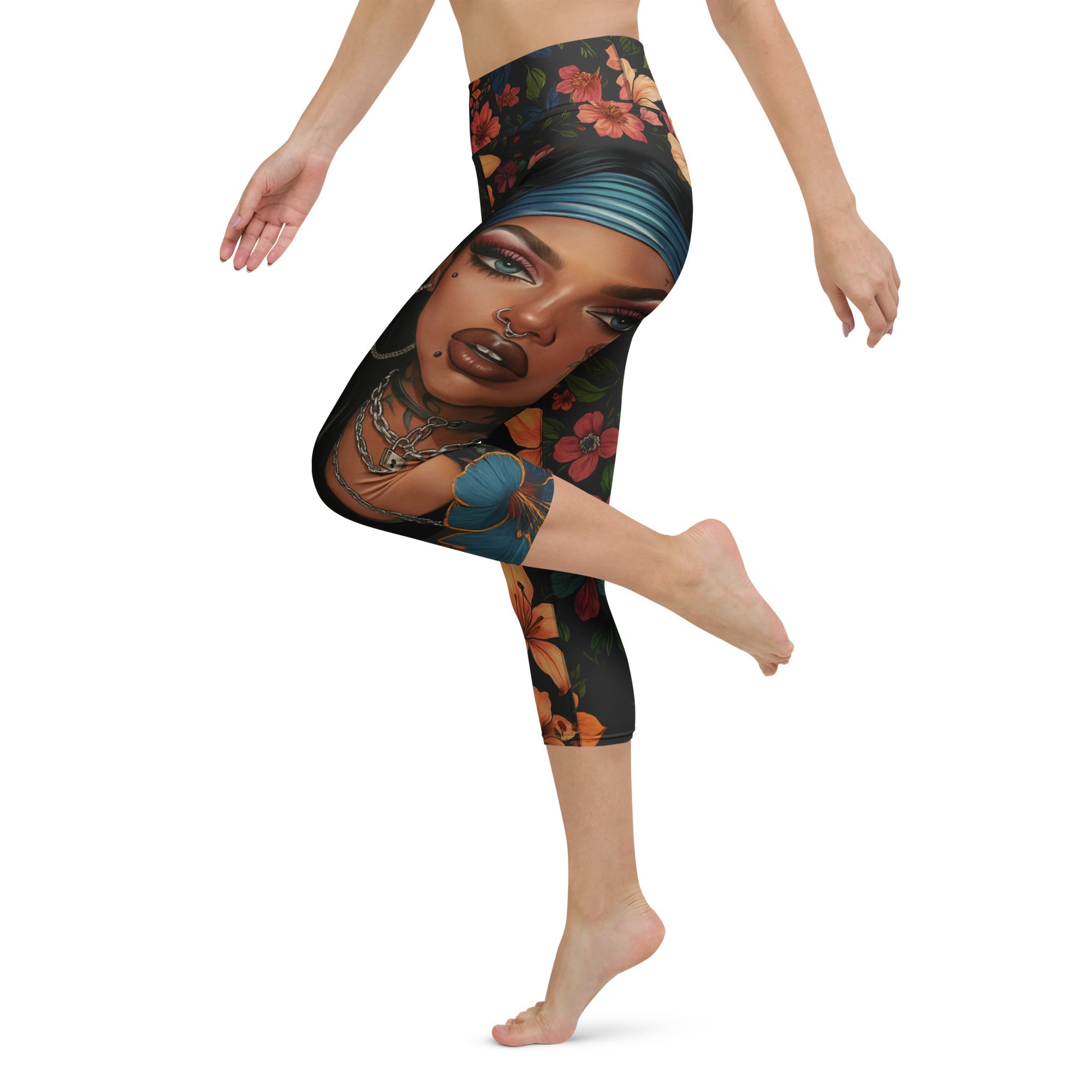 Muse in Full Bloom Yoga Capris