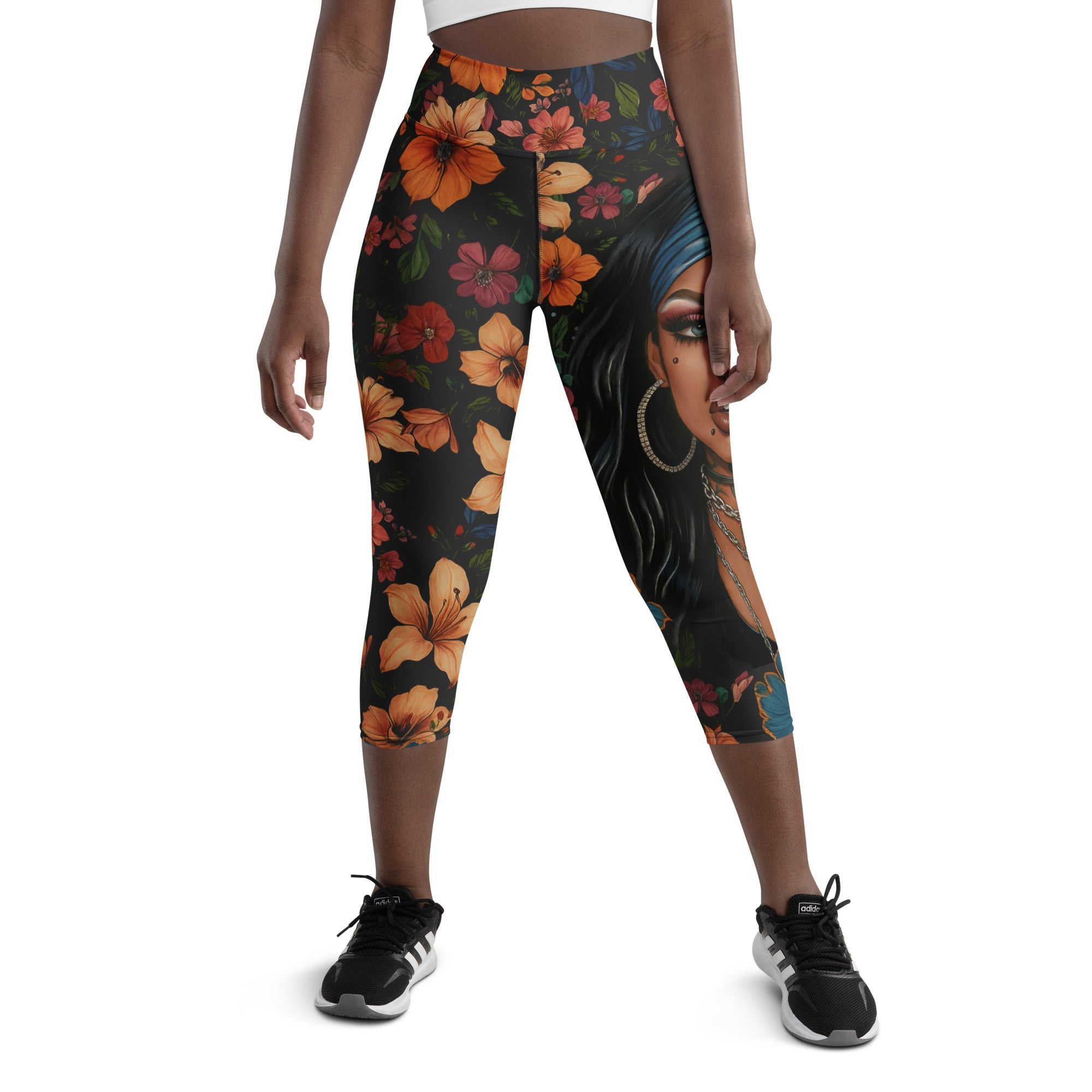 Muse in Full Bloom Yoga Capris
