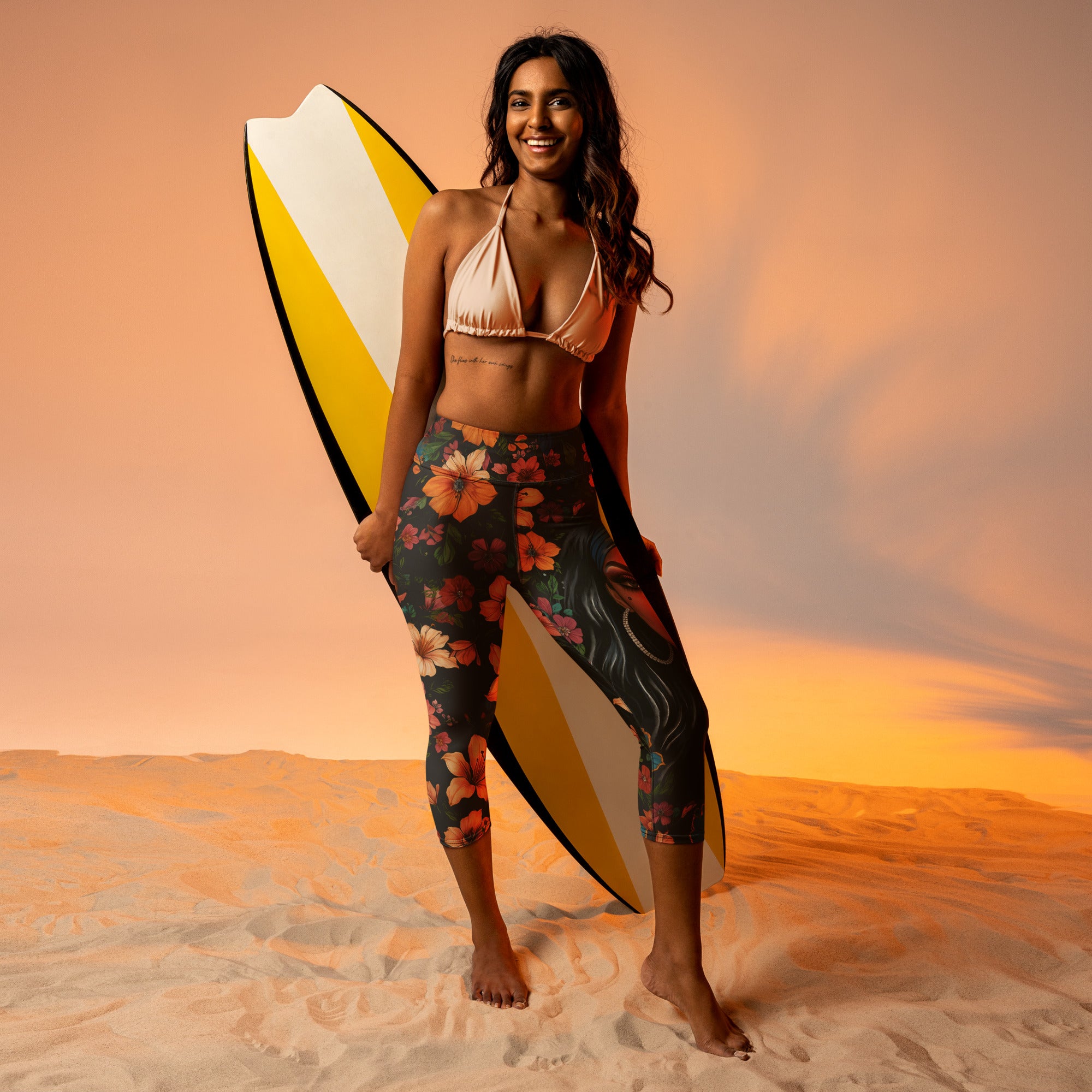 Muse in Full Bloom Yoga Capris