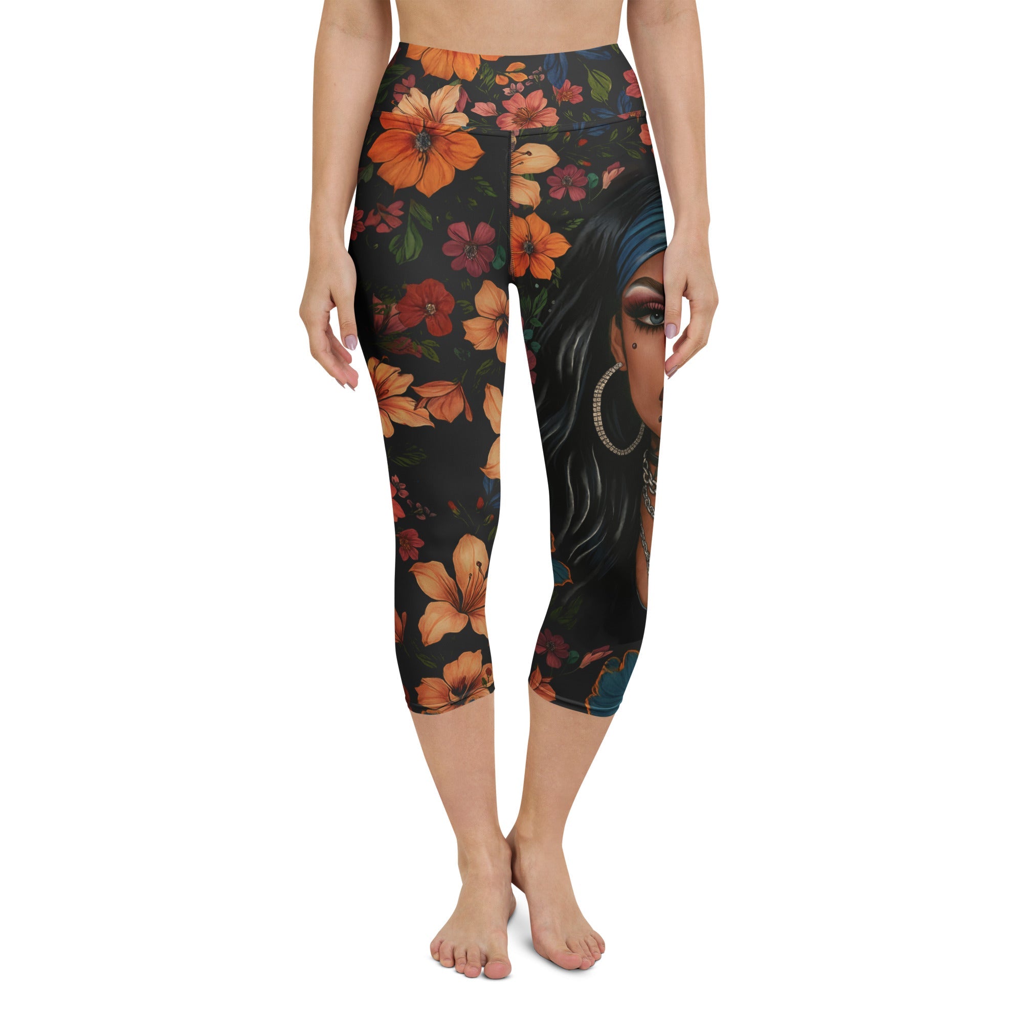 Muse in Full Bloom Yoga Capris