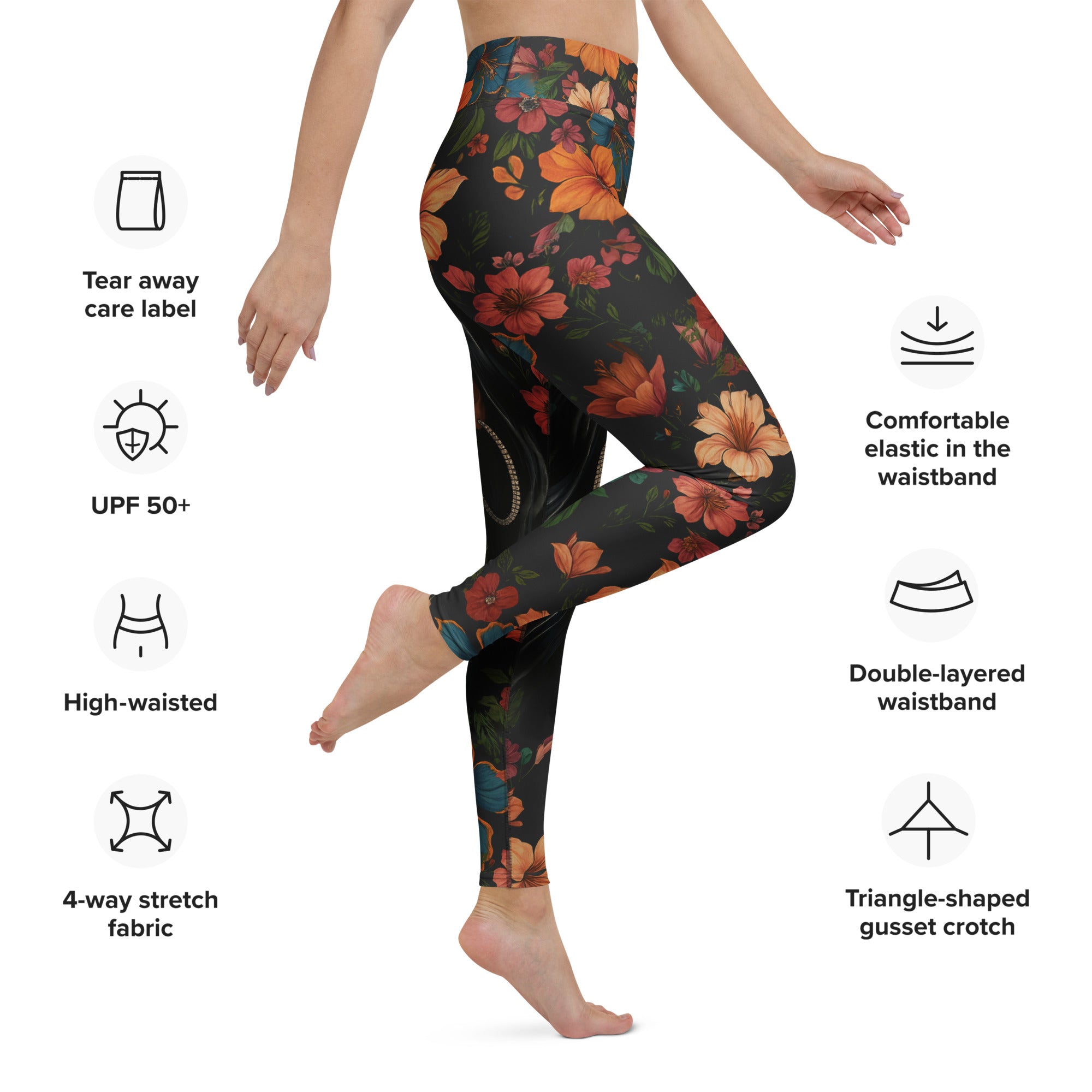 Muse in Full Bloom Yoga Leggings