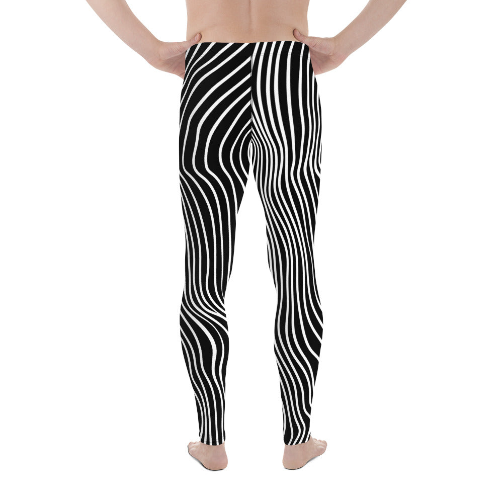 Mushroom Lines Men's Leggings