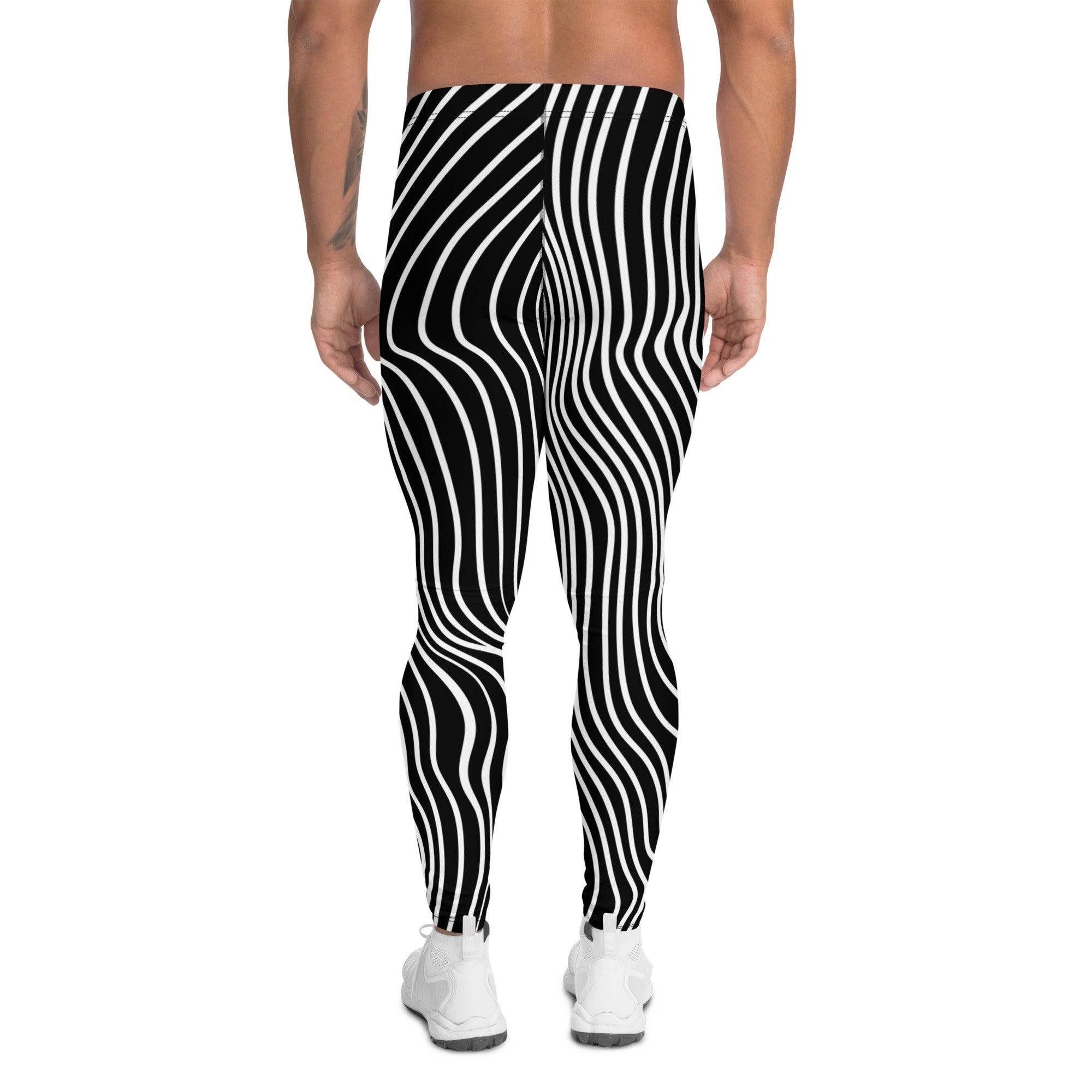 Mushroom Lines Men's Leggings