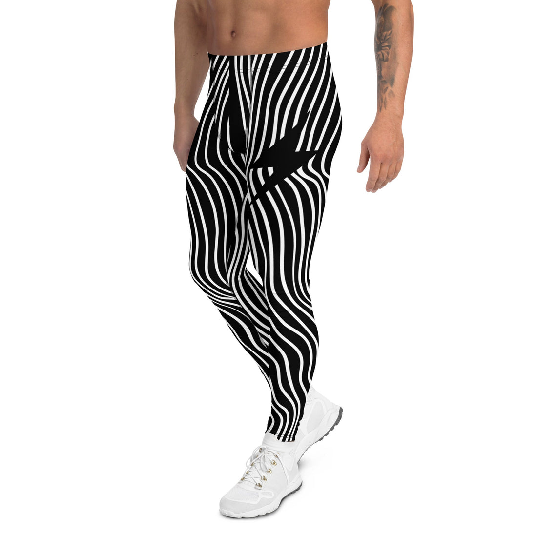 Mushroom Lines Men's Leggings