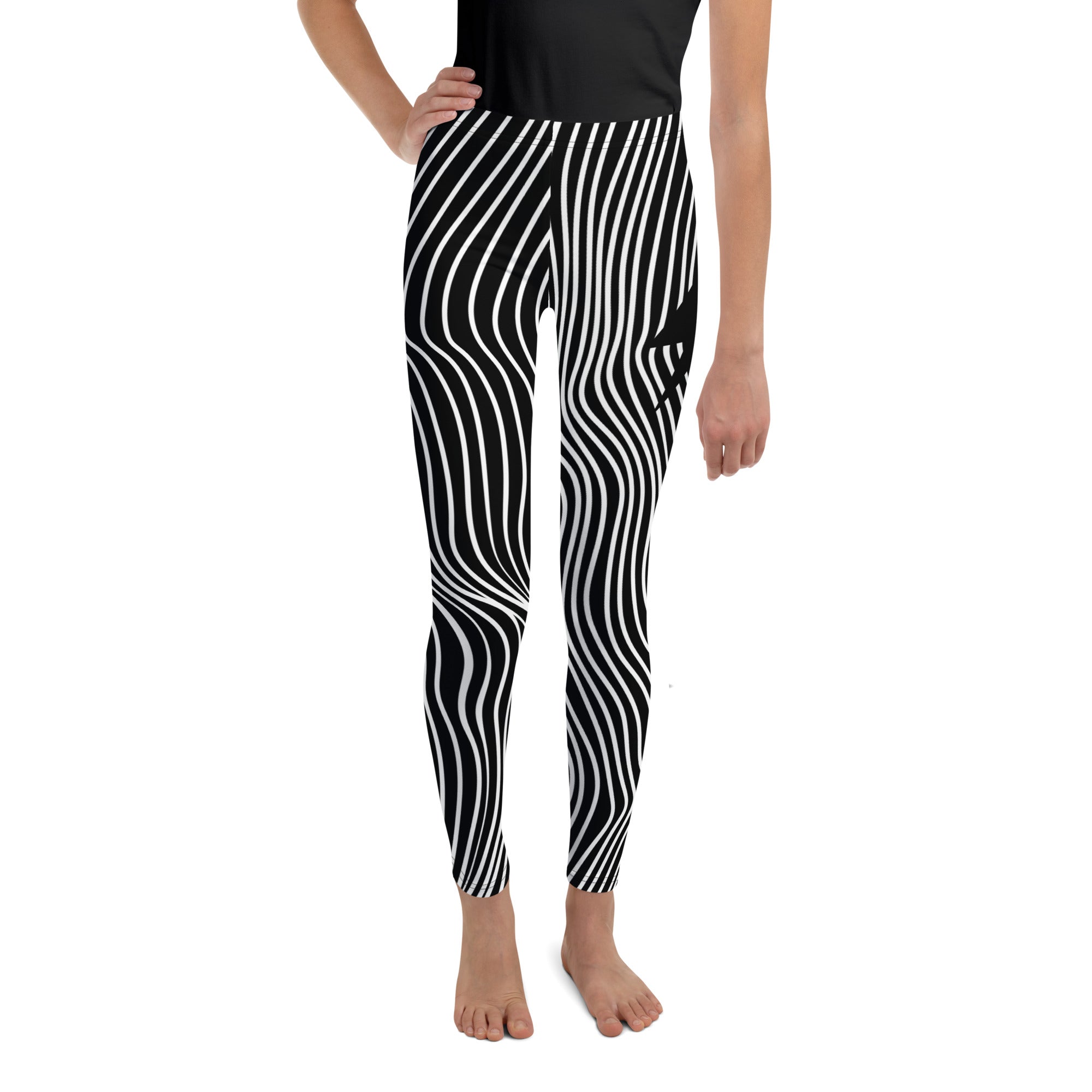 Mushroom Lines Youth Leggings