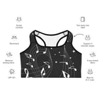 Music Sports Bra