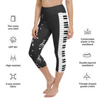 Music Yoga Capris