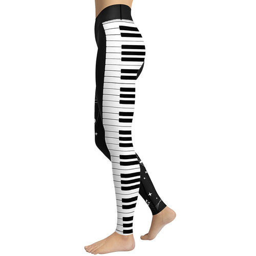 Music Yoga Leggings
