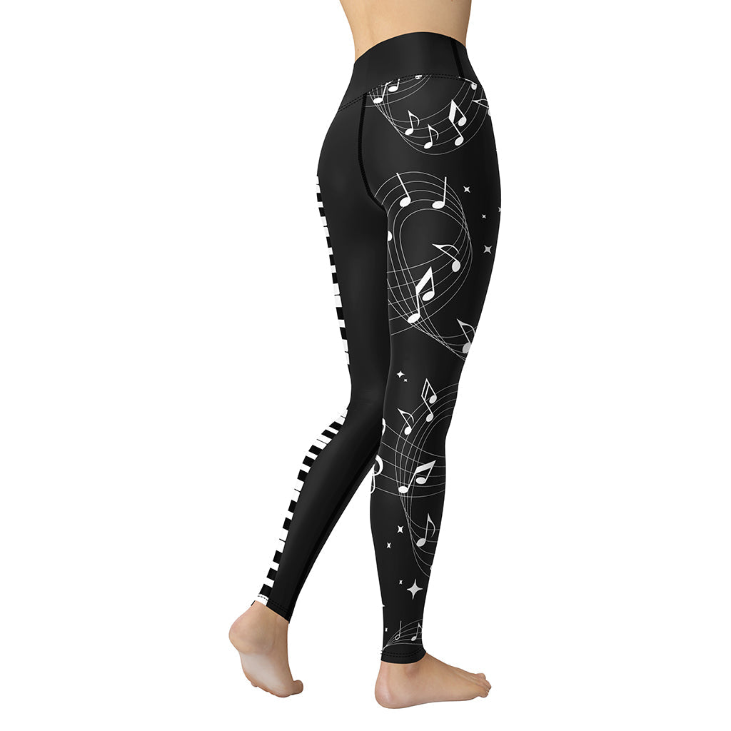 Music Yoga Leggings