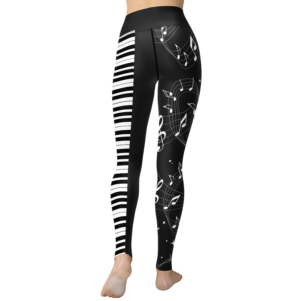 Music Yoga Leggings