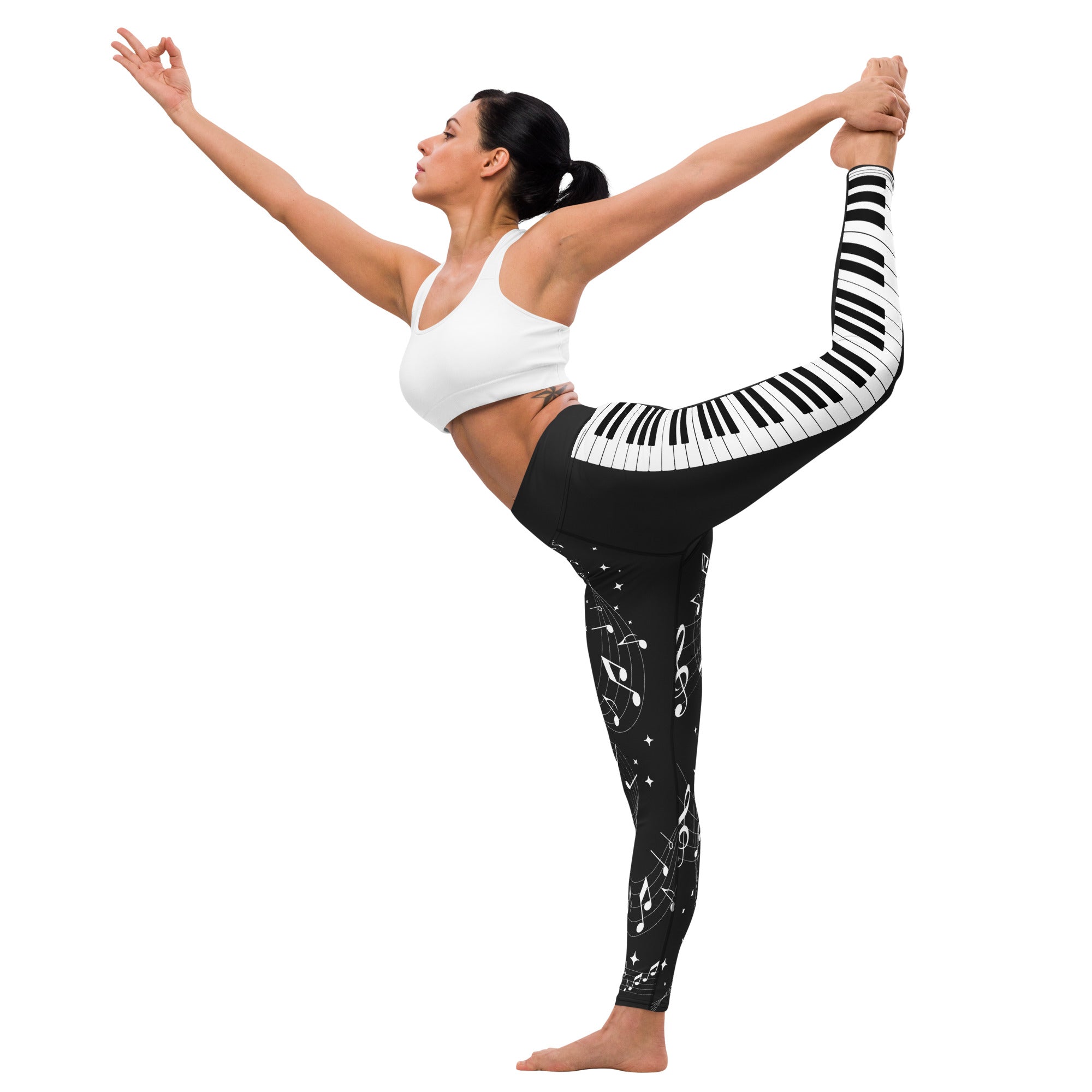 Music Yoga Leggings