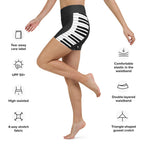 Music Yoga Shorts