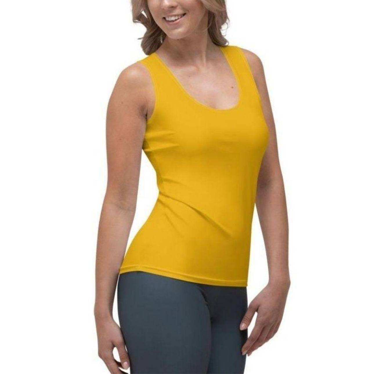 Mustard Yellow Tank Top