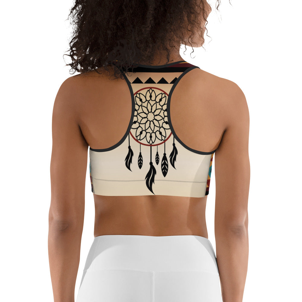 Native Dreamscape Sports Bra