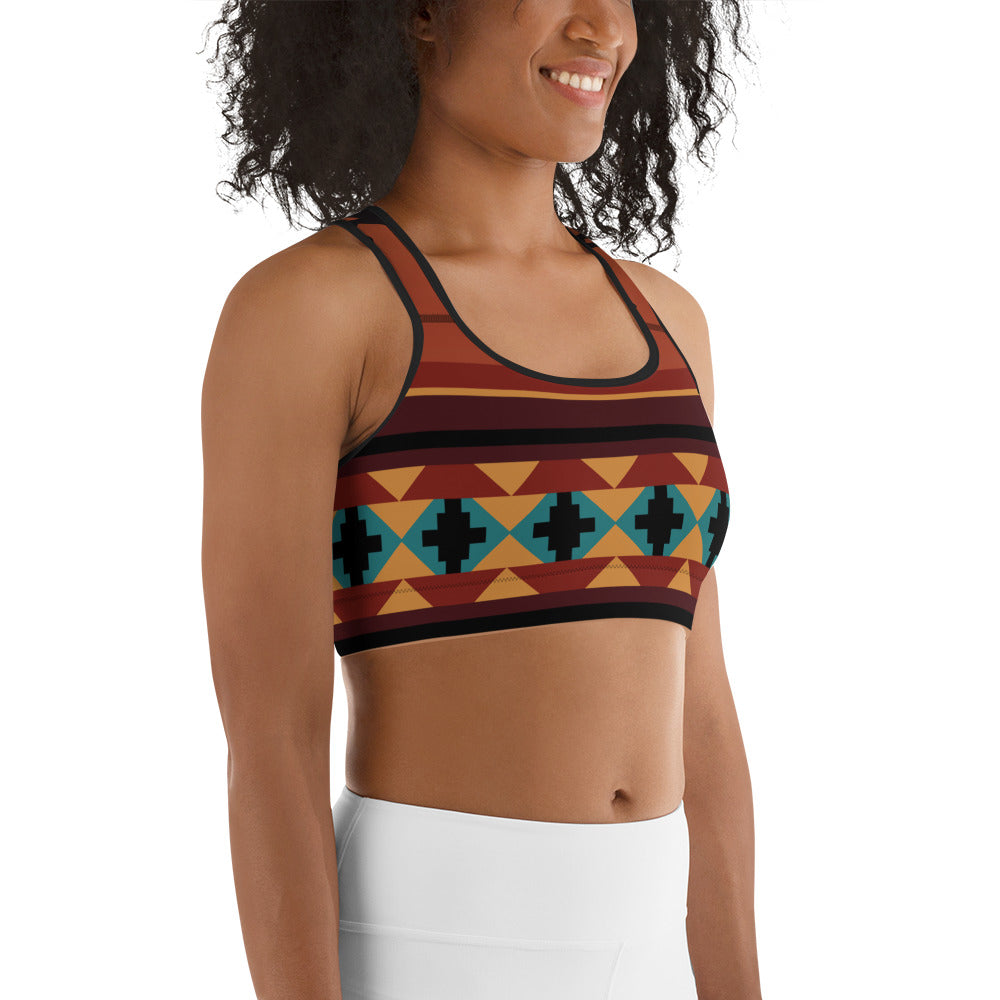 Native Dreamscape Sports Bra