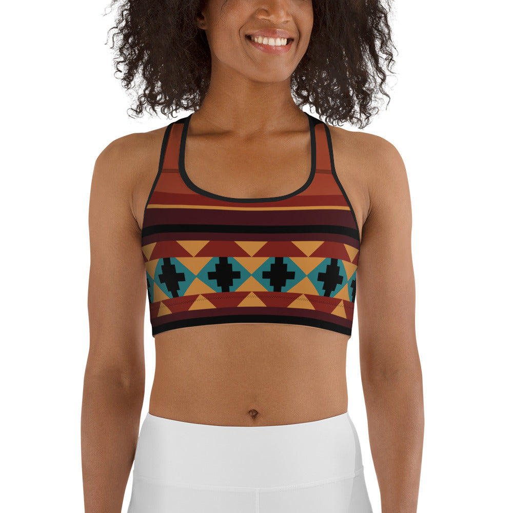 Native Dreamscape Sports Bra