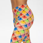 Naughty Christmas Lights Leggings