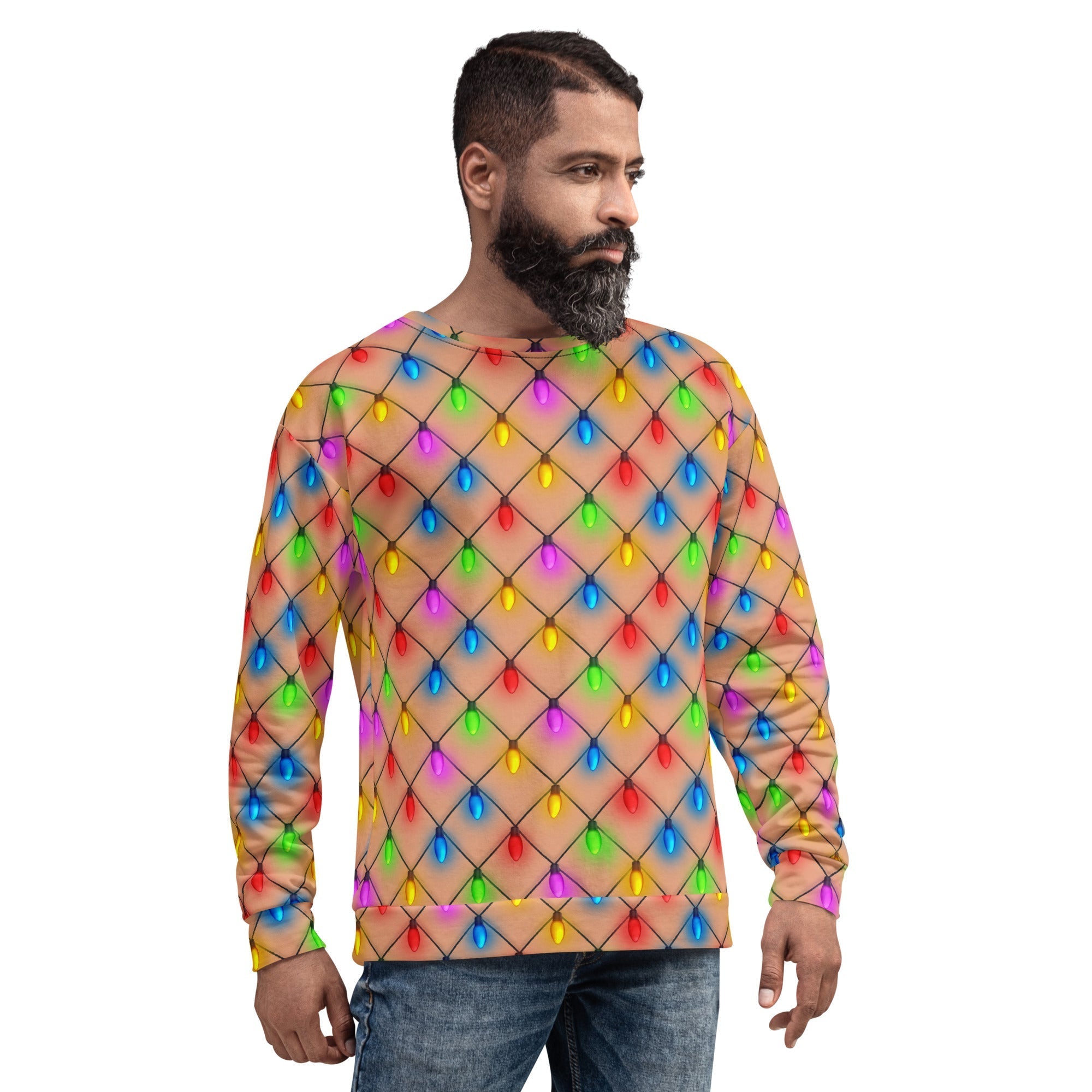 Naughty Christmas Lights Sweatshirt
