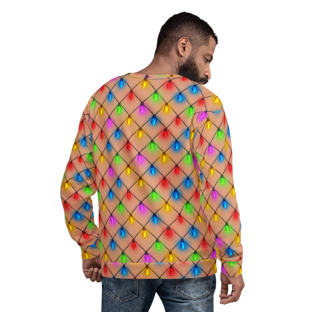 Naughty Christmas Lights Sweatshirt