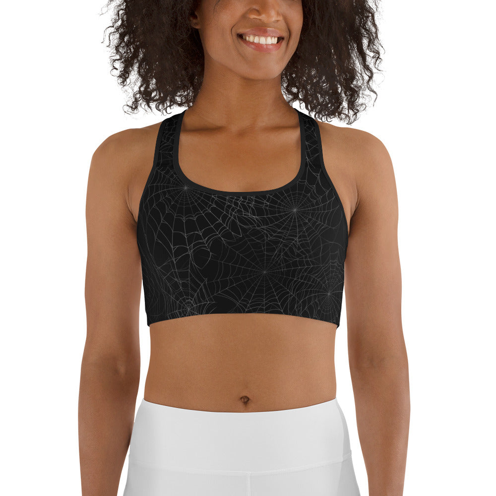 Naughty Halloween Sports Bra