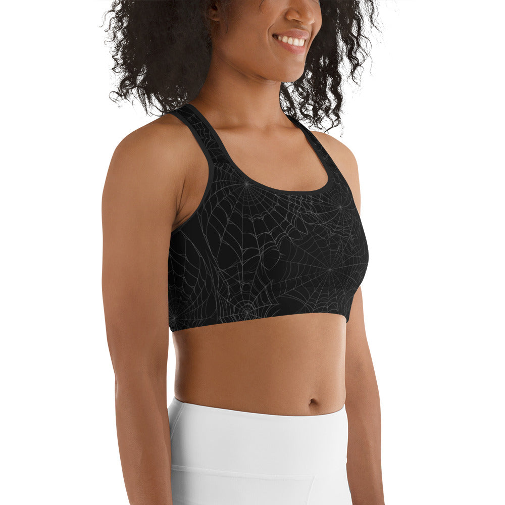 Naughty Halloween Sports Bra