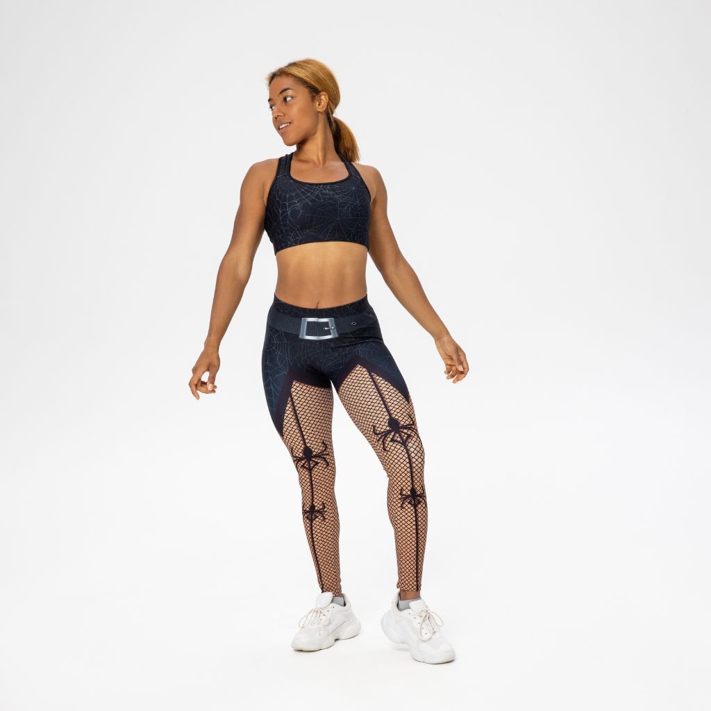 Naughty Halloween Sports Bra