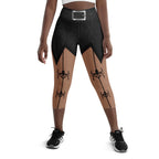 Naughty Halloween Yoga Capris