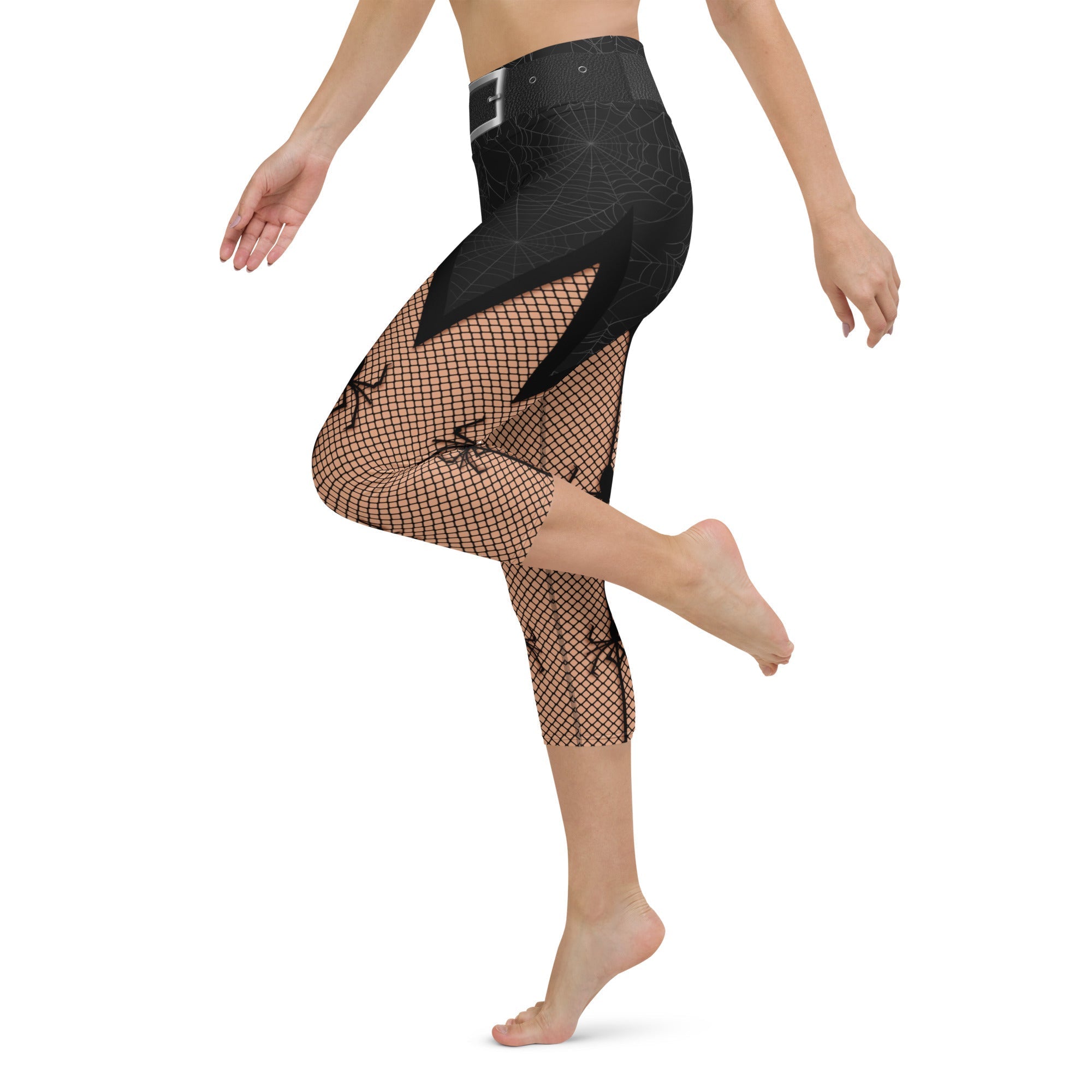 Naughty Halloween Yoga Capris