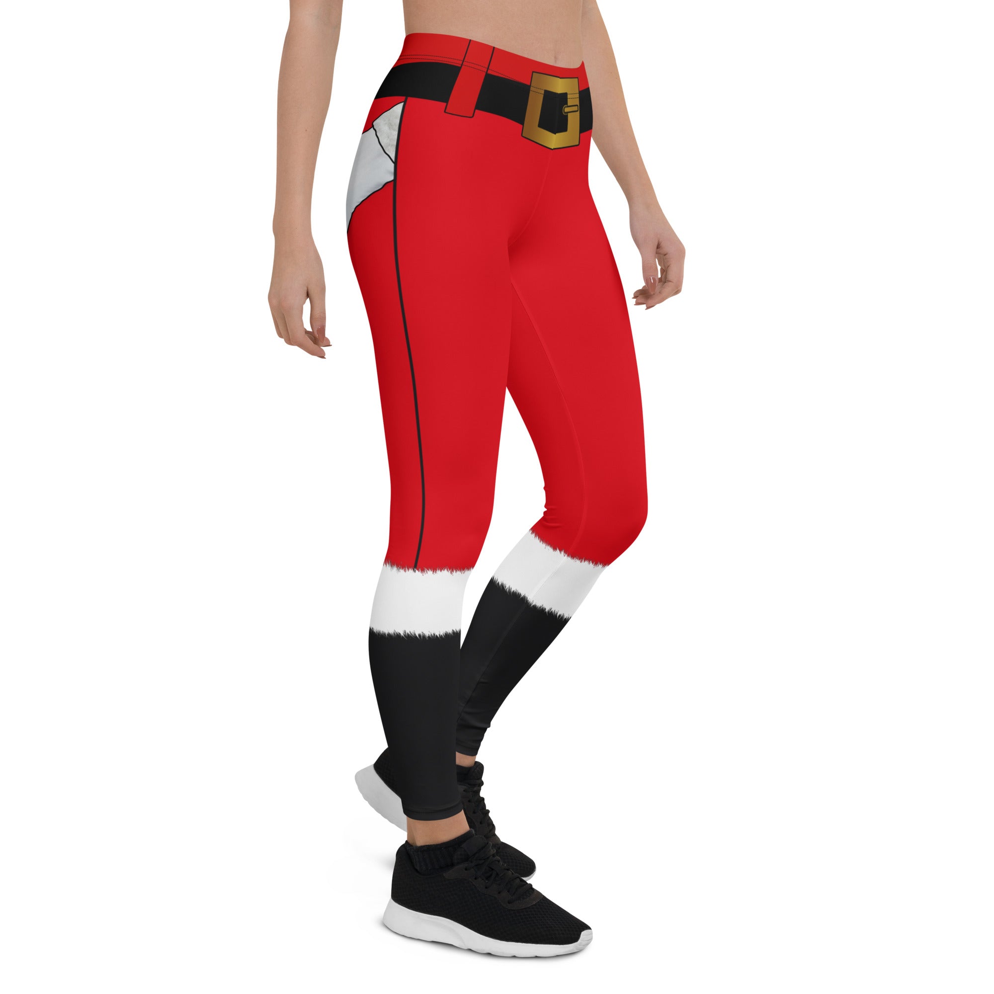 Santa on sale running leggings