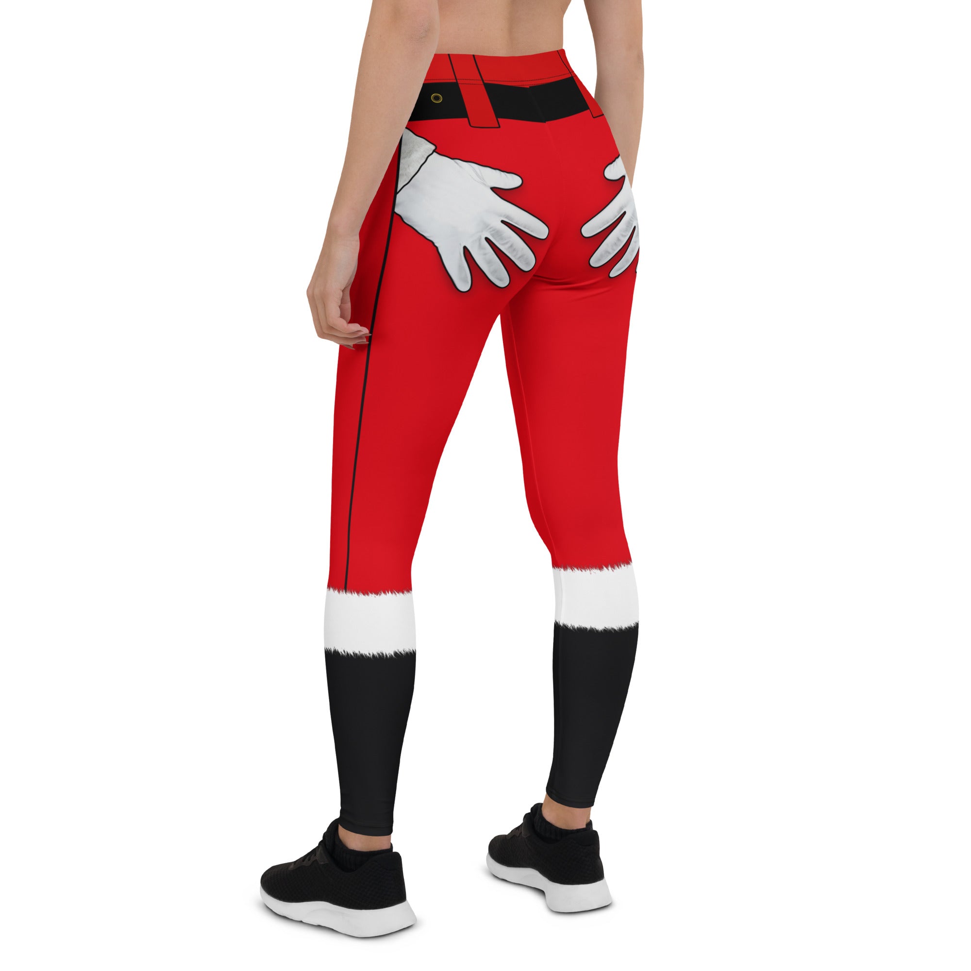 Naughty Santa Outfit Leggings