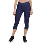 Navy Blue Capris