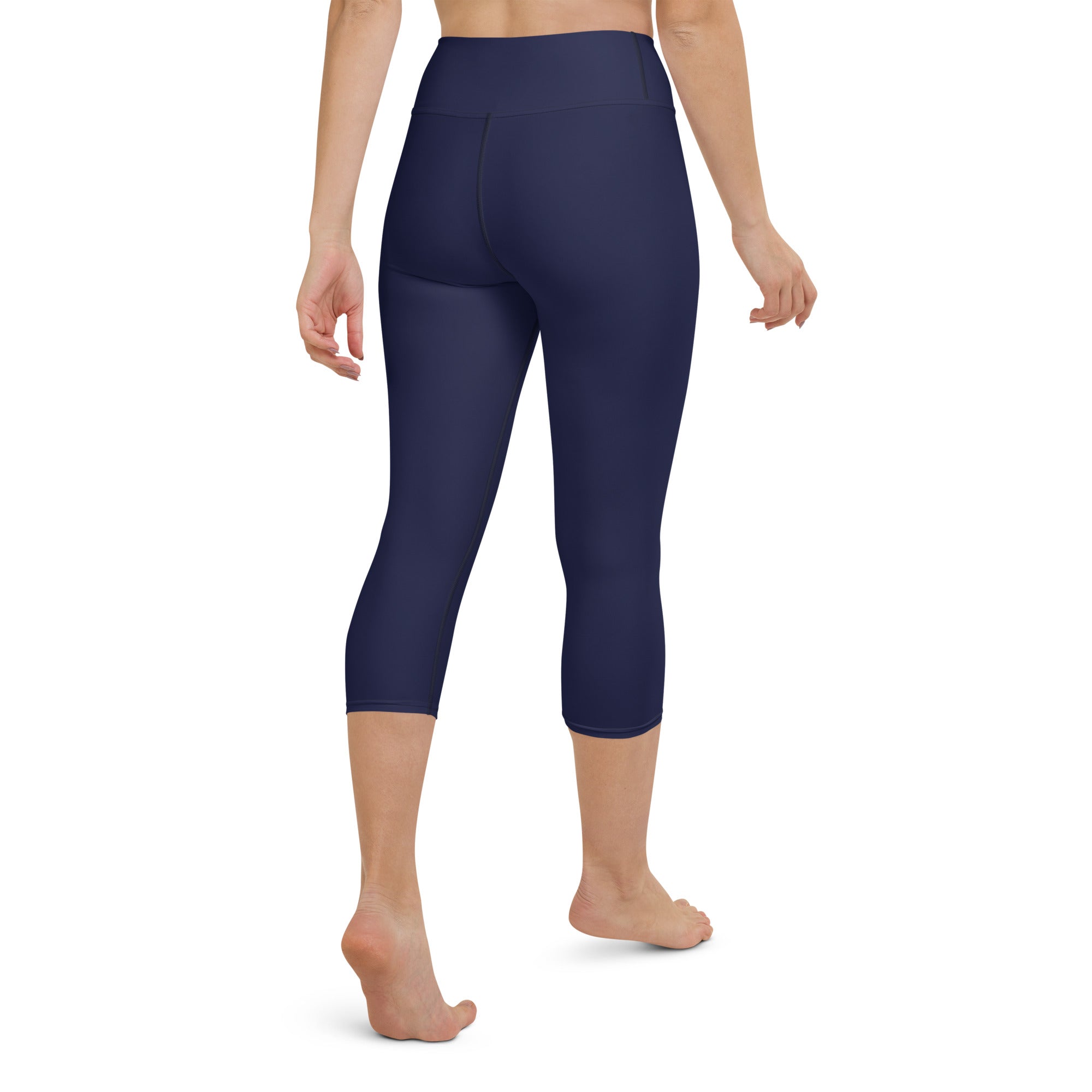 Navy Blue Yoga Capris