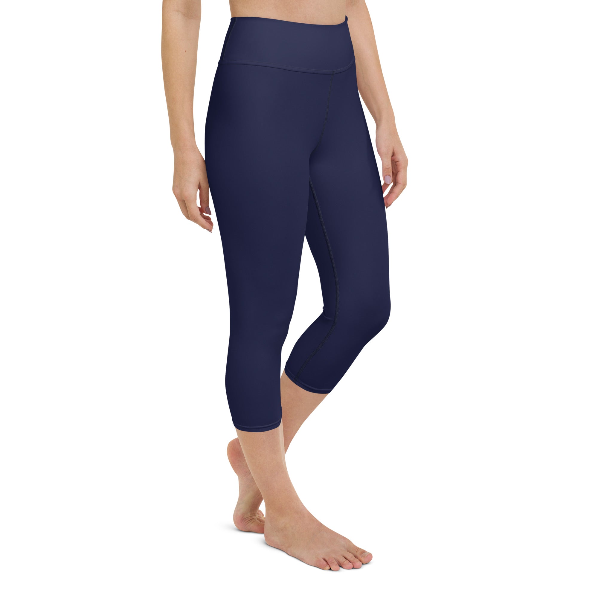 Navy Blue Yoga Capris