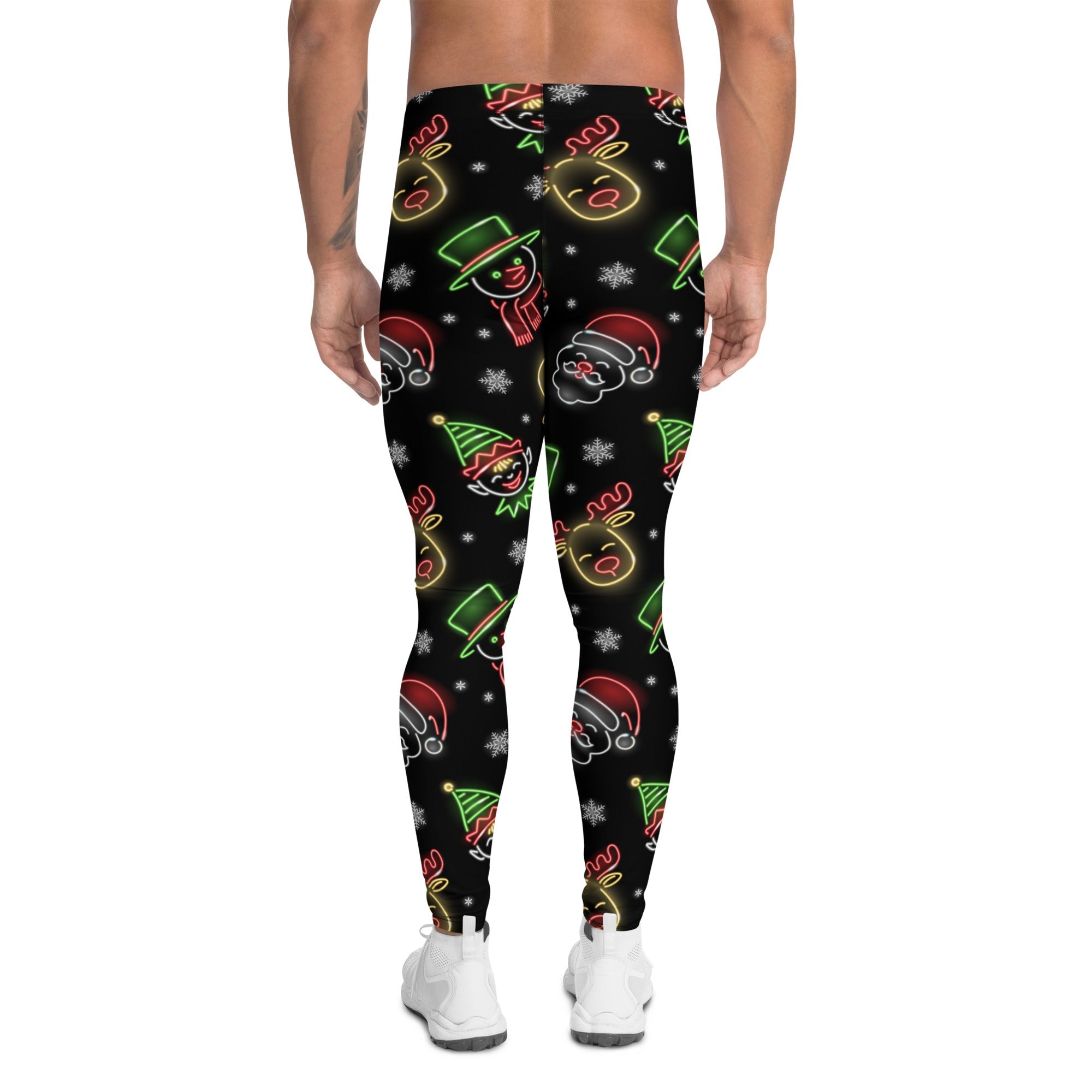 Neon Christmas Men's Leggings