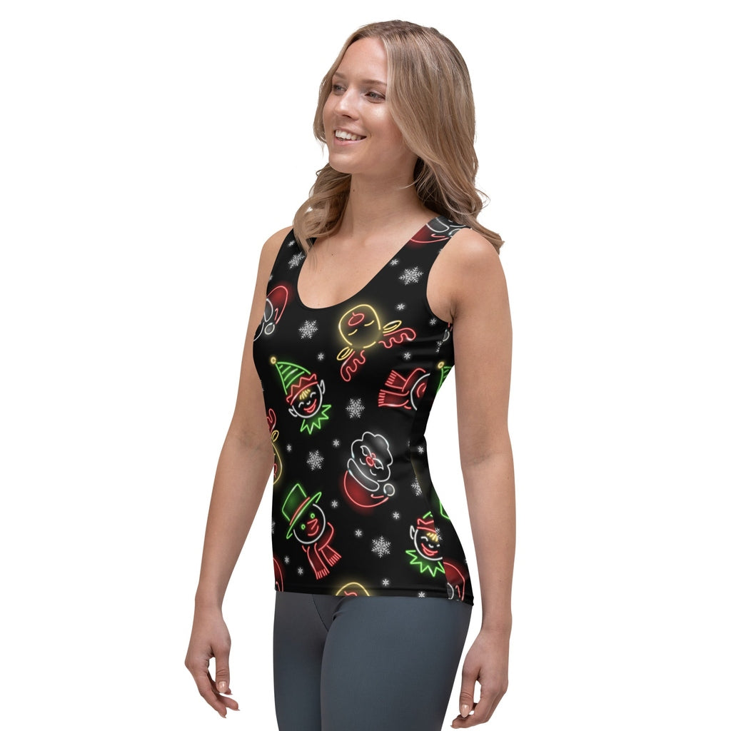 Neon Christmas Tank Top