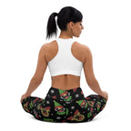 Neon Christmas Yoga Leggings