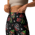 Neon Christmas Yoga Leggings