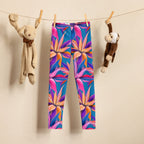 Neon Flower Rush Kid's Leggings