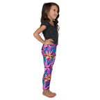 Neon Flower Rush Kid's Leggings