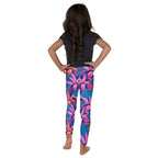 Neon Flower Rush Kid's Leggings