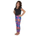 Neon Flower Rush Kid's Leggings