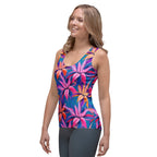 Neon Flower Rush Tank Top