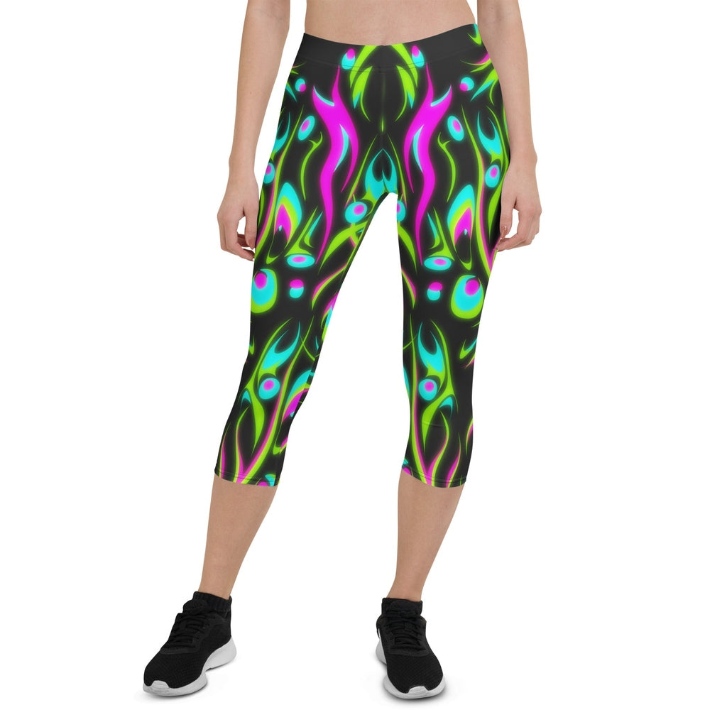 Neon Frenzy Capris