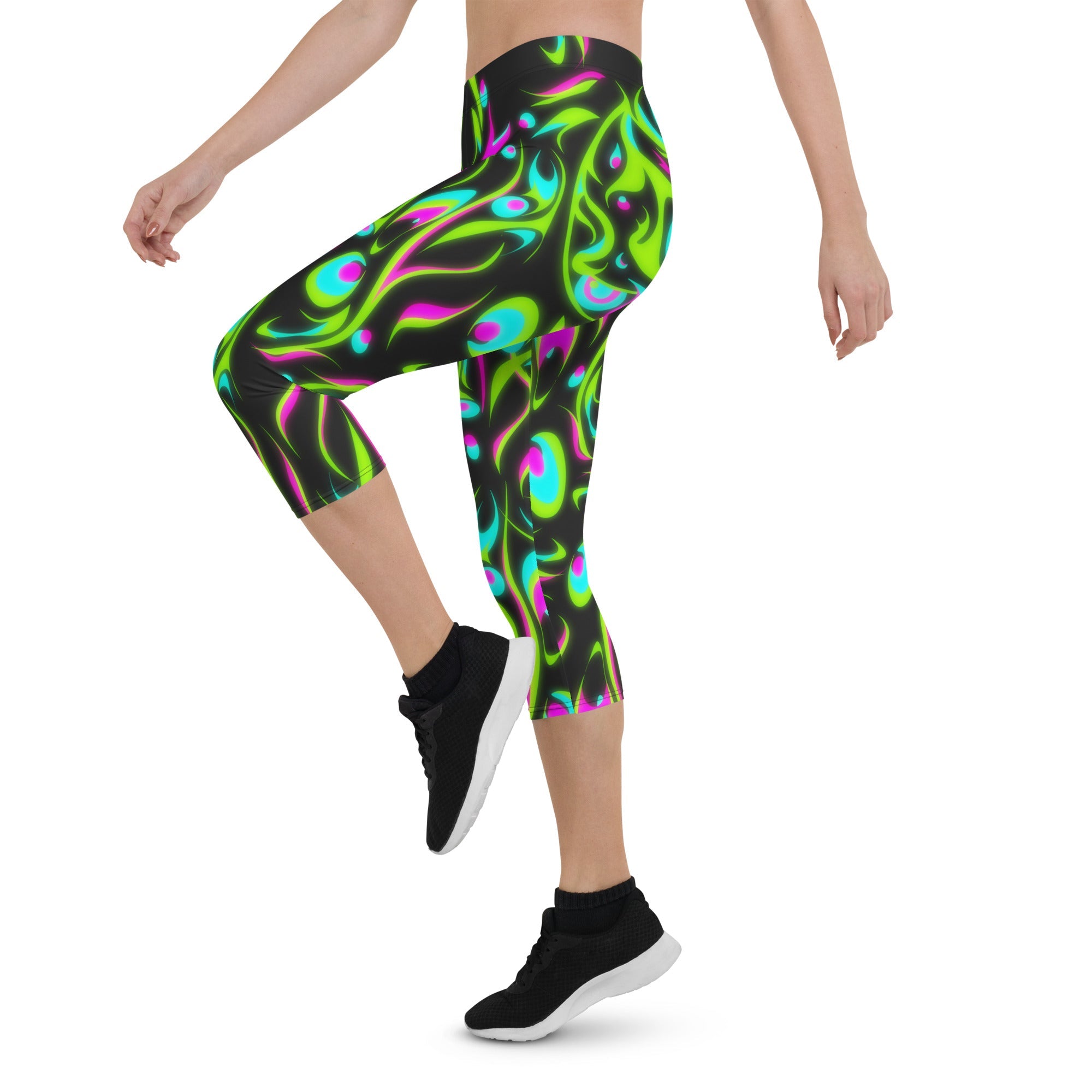 Neon Frenzy Capris